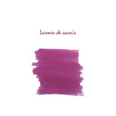 Pk/6 J. Herbin Fountain Pen Ink Cartridges, Larmes de Cassis (Black Currant)