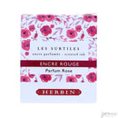 J. Herbin 30 ml Bottle Fountain Pen Ink, Red (Rose Scented)