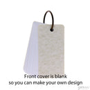 Rosetta Notes Ink Sample Swatch Book, 2" x 4"