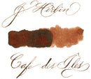 J. Herbin 30 ml Bottle Fountain Pen Ink, Cafe Des Iles - iPenStore