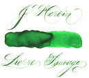 J. Herbin 30 ml Bottle Fountain Pen Ink, Lierre Sauvage, Green - iPenStore