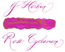 J. Herbin 30 ml Bottle Fountain Pen Ink, Rose Cyclamen - iPenStore
