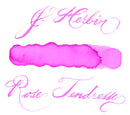 J. Herbin 30 ml Bottle Fountain Pen Ink, Rose Tendresse - iPenStore