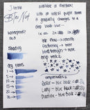 J. Herbin 30 ml Bottle Fountain Pen Ink, Bleu Nuit