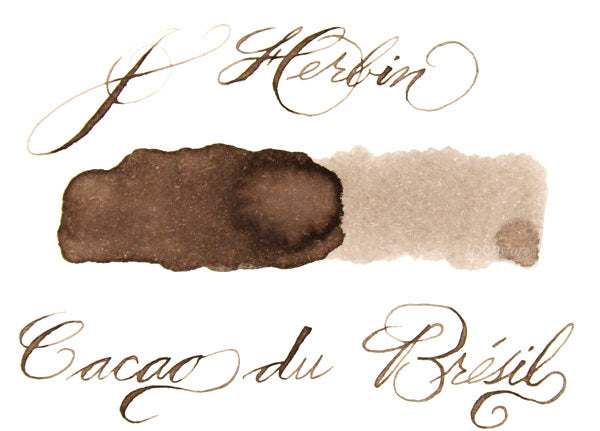 J. Herbin 30 ml Bottle Fountain Pen Ink, Cacao du Bresil