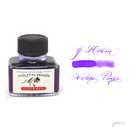 J. Herbin 30 ml Bottle Fountain Pen Ink, Violette Pensee