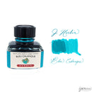 J. Herbin 30 ml Bottle Fountain Pen Ink, Bleu Calanque