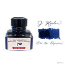 J. Herbin 30 ml Bottle Fountain Pen Ink, Bleu des Profondeurs