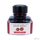 J. Herbin 30 ml Bottle Fountain Pen Ink, Rouge Grenat