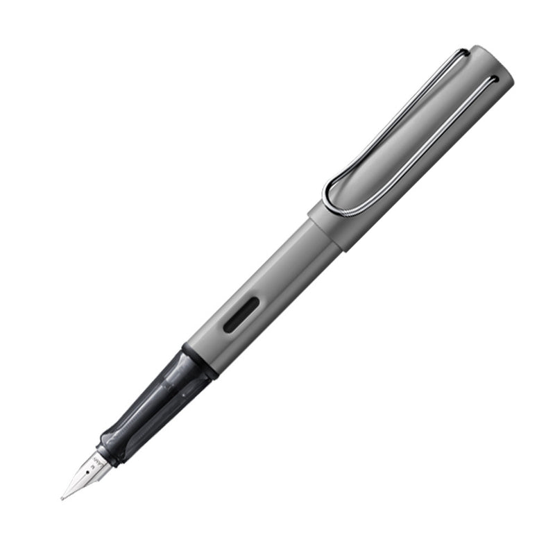 Lamy AL-Star Aluminum Fountain Pen, Graphite, Medium Nib