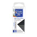 Pk/12 Private Reserve Fountain Pen Ink Cartridges, Lake Placid Blue