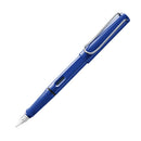 Lamy Safari Fountain Pen Gift Set w/Ink & Pen Bag, Blue - iPenStore
