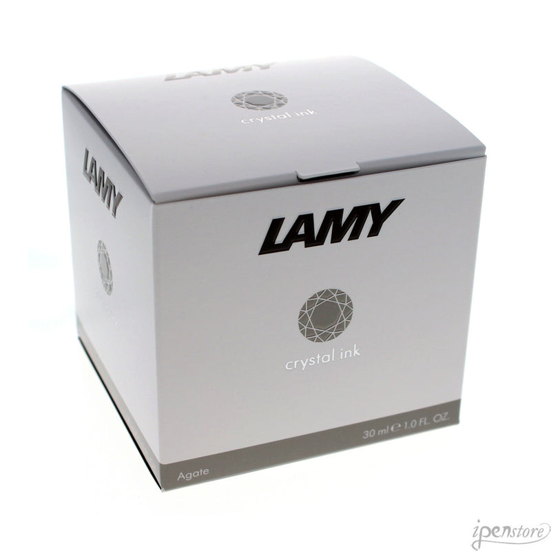 Lamy T53 Crystal Fountain Pen Ink, 30 ml, Agate 690 (Grey)