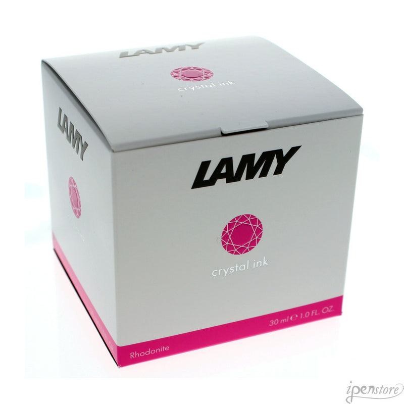 Lamy T53 Crystal Fountain Pen Ink, 30 ml, Rhodonite 260 (Pink)