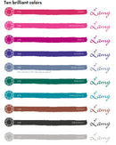 Lamy T53 Crystal Fountain Pen Ink, 30 ml, Agate 690 (Grey)