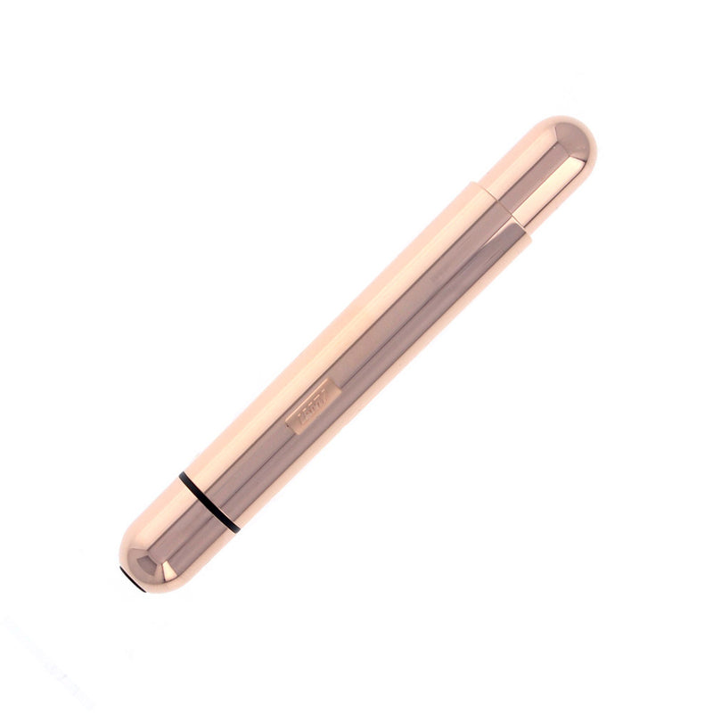 Lamy Pico Pocket Ballpoint Pen w/Leather Sleeve, Ltd Ed, Rose Gold