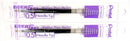 2 Pk Pentel LRN5-V EnerGel Refills, 0.5 mm Fine  Needle Tip, Violet