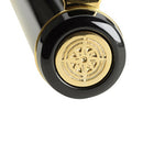 Rosetta Magellan Ballpoint Pen, Dark Green Marble, Gold Trim