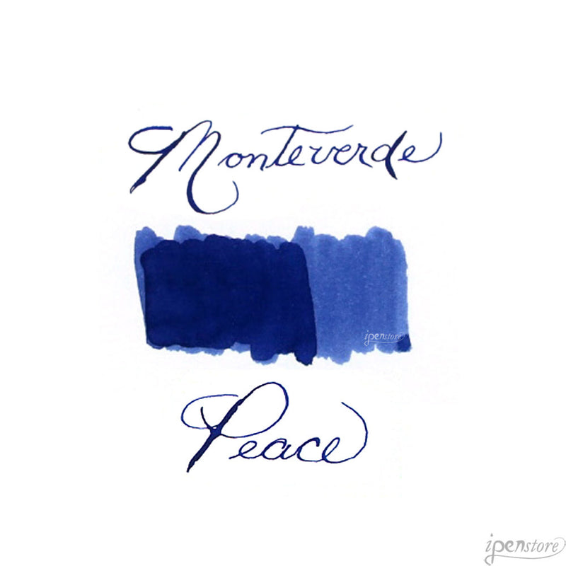 Monteverde 30 ml Bottle Fountain Pen Ink, Peace Blue