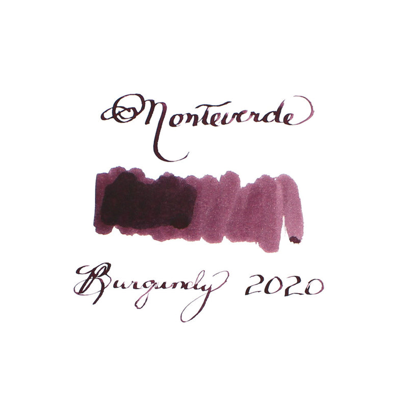 Monteverde 30 ml Bottle Fountain Pen Ink, LA Pen Show 2020 Burgundy
