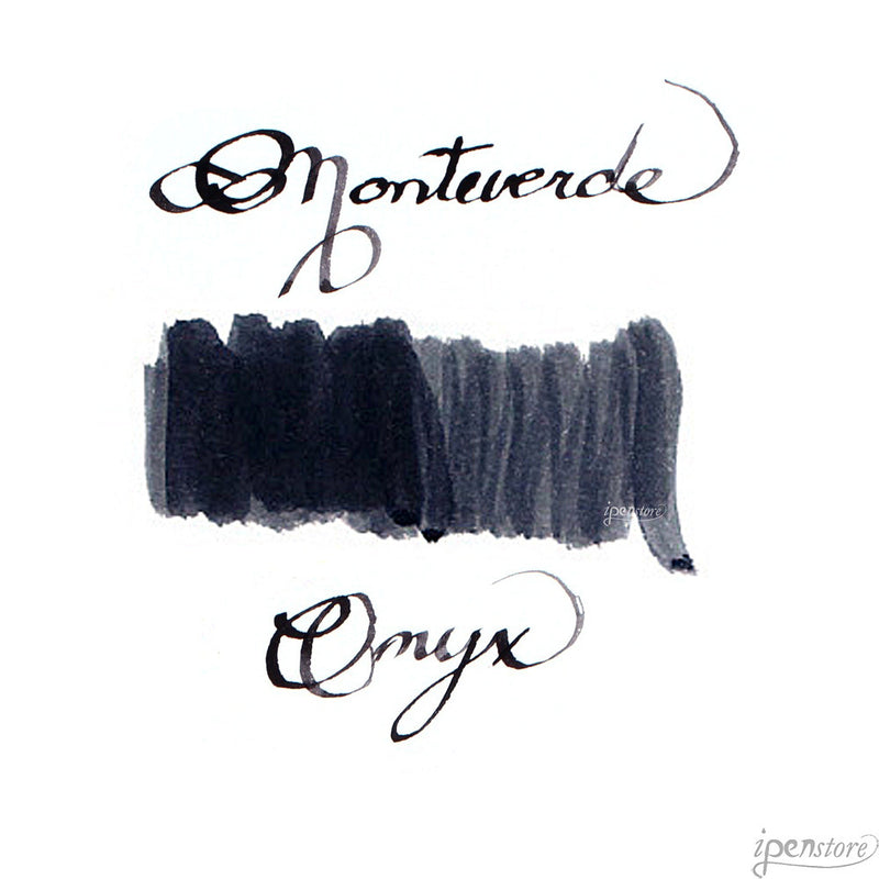 Pk/12 Monteverde Standard International Ink Cartridges, Onyx