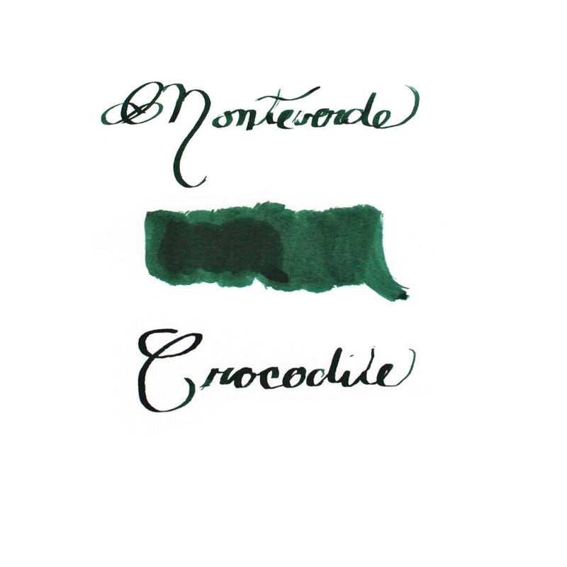 Monteverde 30 ml Bottle Fountain Pen Ink, Crocodile Green