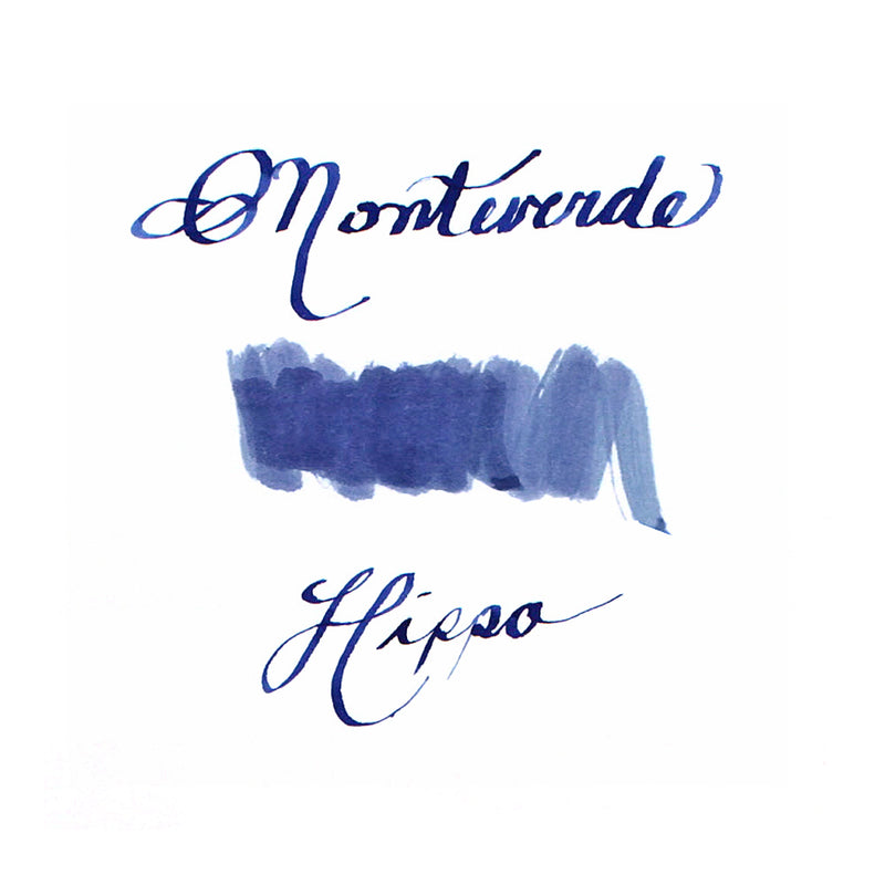 Monteverde 30 ml Bottle Fountain Pen Ink, Hippo Dark Blue