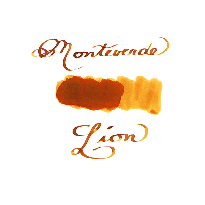 Monteverde 30 ml Bottle Fountain Pen Ink, Lion Yellow