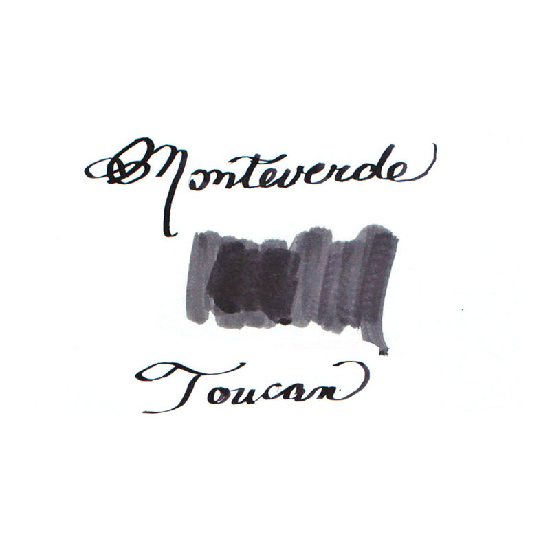 Monteverde 30 ml Bottle Fountain Pen Ink, Toucan Black