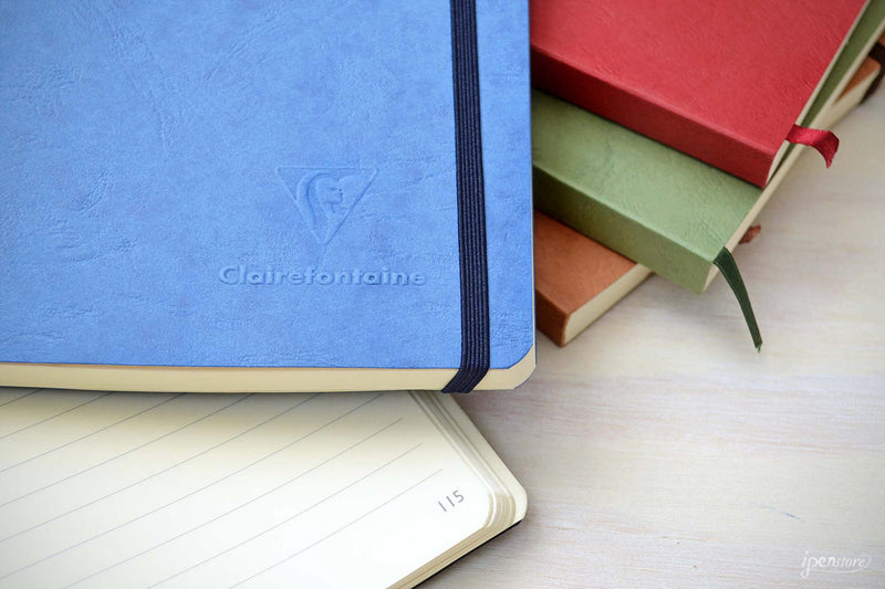 Clairefontaine My Essential Paginated Notebook 5.8" x 8.3" (A5), Graph, Black