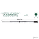 Monteverde P13 Parker-Style Ballpoint Refill, Orange, Medium