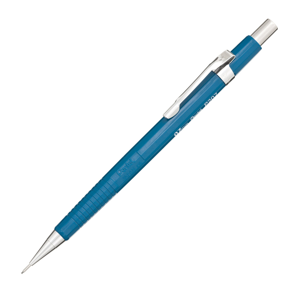 Pentel Sharp P207C Mechanical Pencil, Blue, 0.7 mm