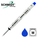 Schmidt P8127 Short Capless Rollerball Refill, Blue, Medium 0.7 mm