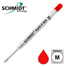Schmidt P900 Parker-Style Ballpoint Refill, Red, Medium