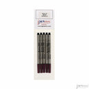 Pack of 5 Retro 51 REF5P-B Capless Rollerball Refills for Tornado Pens, Black - iPenStore