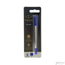 Parker Rollerball Refill, Blue Fine, 0.5 mm
