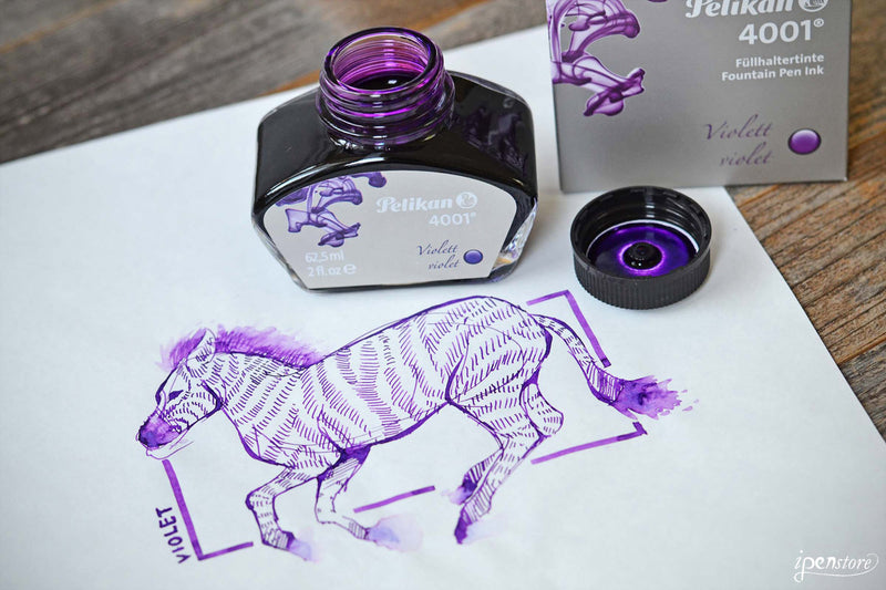 Pelikan 30 ml Bottle 4001 Fountain Pen Ink, Violet