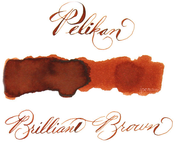 Pelikan 62.5 ml Bottle 4001 Fountain Pen Ink, Brilliant Brown