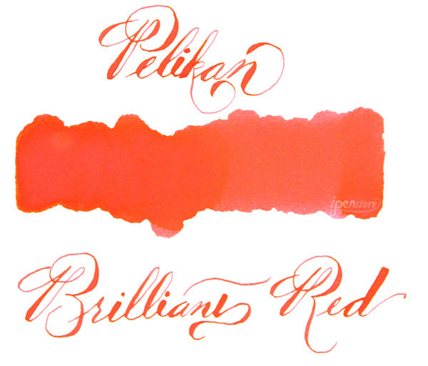 Pelikan 62.5 ml Bottle 4001 Fountain Pen Ink, Brilliant Red
