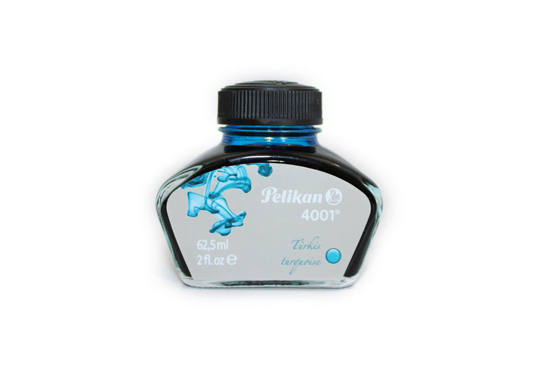 Pelikan 62.5 ml Bottle 4001 Fountain Pen Ink, Turquoise