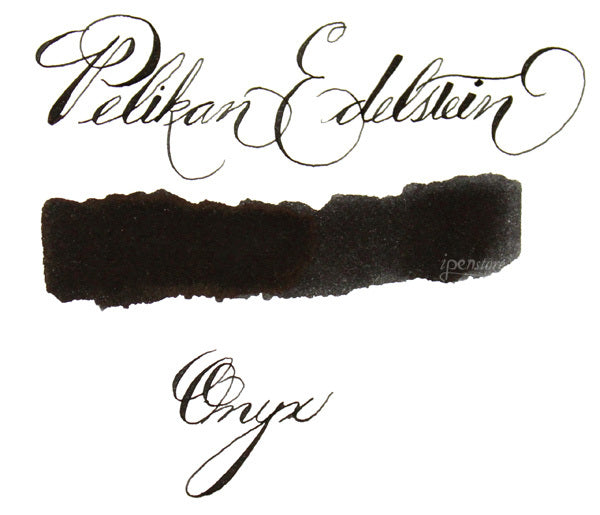 Pk/6 Pelikan Edelstein Fountain Pen Ink Cartridges, Onyx Black