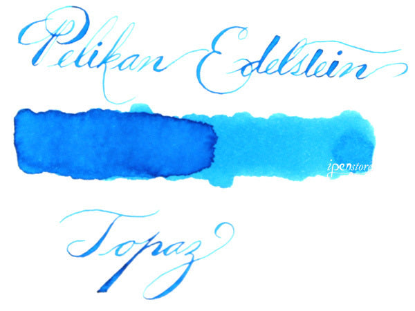 Pelikan Edelstein 50 ml Bottle Fountain Pen Ink, Topaz Blue