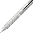 Pentel EnerGel Alloy RT Liquid Gel Roller Pen, BL407-AR1, Silver - iPenStore