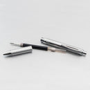 Pentel EnerGel Alloy RT Liquid Gel Roller Pen, BL407-AR1, Silver - iPenStore