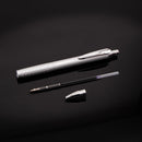 Pentel GlideWrite Executive Ballpoint Pen, Silver - iPenStore