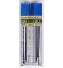 2 Tubes PENTEL Super Hi-Polymer Lead 0.5 mm BLUE