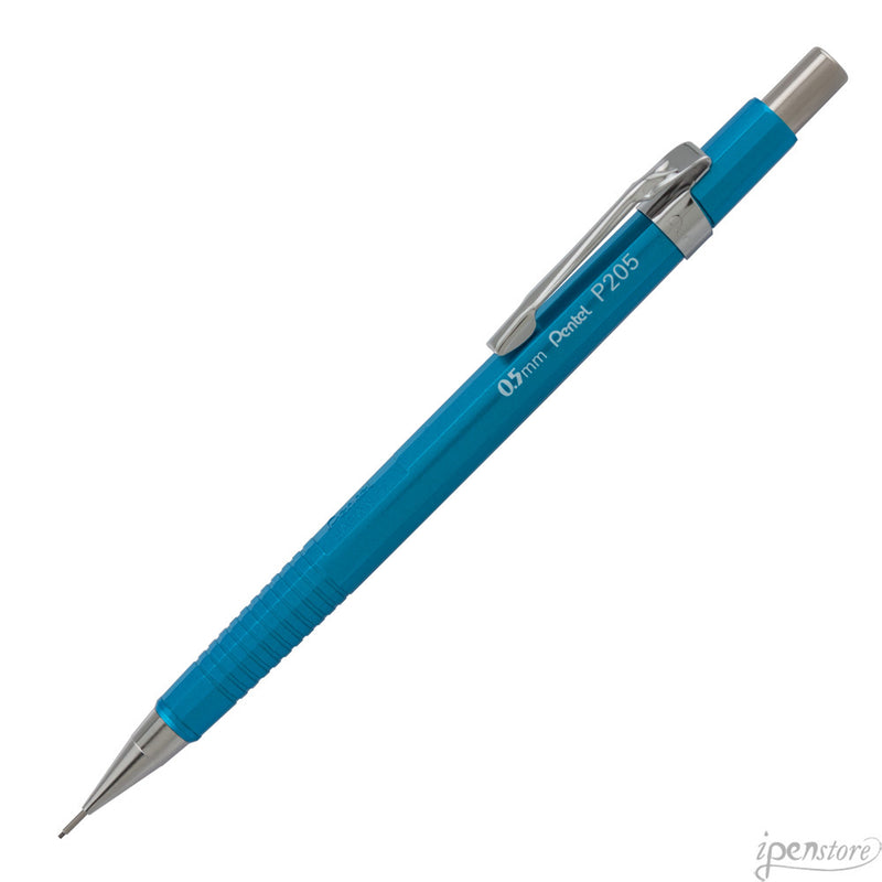 Pentel Sharp P205MC Mechanical Pencil, Metallic Blue, 0.5 mm