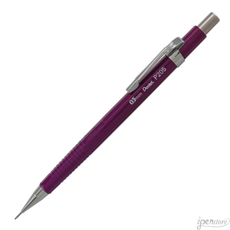 Pentel Sharp P205MV Mechanical Pencil, Metallic Purple, 0.5 mm