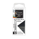 Pk/12 Private Reserve Fountain Pen Ink Cartridges, Invincible Black - iPenStore