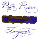 Pk/12 Private Reserve Fountain Pen Ink Cartridges, Tanzanite - iPenStore